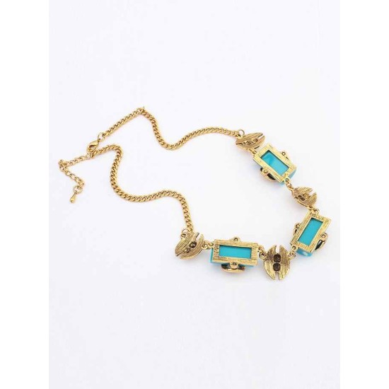 Occident Personality Metallic Hyperbolic Geometry Hot Sale Necklace