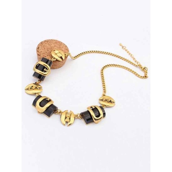 Occident Personality Metallic Hyperbolic Geometry Hot Sale Necklace