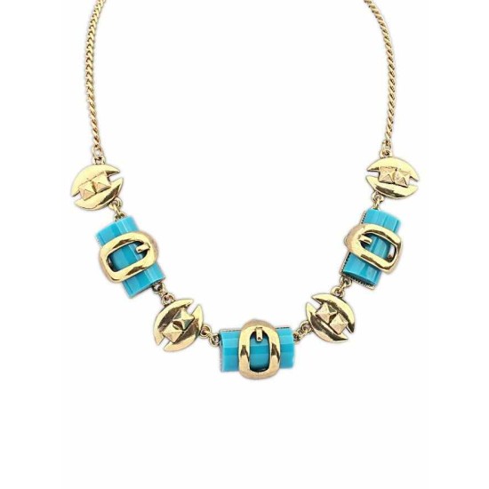 Occident Personality Metallic Hyperbolic Geometry Hot Sale Necklace