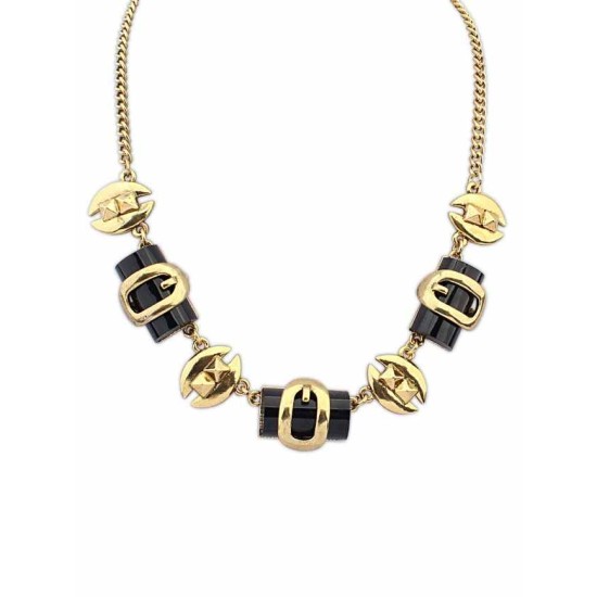 Occident Personality Metallic Hyperbolic Geometry Hot Sale Necklace