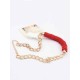 Occident Stylish Multicolor Seed Pearls Handwork Round Tube Hot Sale Necklace
