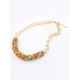 Occident Stylish Multicolor Seed Pearls Handwork Round Tube Hot Sale Necklace