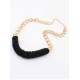 Occident Stylish Multicolor Seed Pearls Handwork Round Tube Hot Sale Necklace