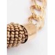 Occident Stylish Multicolor Seed Pearls Handwork Round Tube Hot Sale Necklace