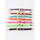 Occident Candy colors Summer All-match Leopard head Hot Sale Bracelets