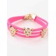 Occident Candy colors Summer All-match Leopard head Hot Sale Bracelets