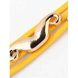 Occident Fluorescent colors Major suit Mustache Hot Sale Bracelets