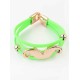 Occident Fluorescent colors Major suit Mustache Hot Sale Bracelets