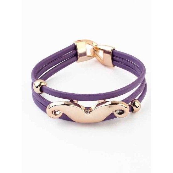 Occident Fluorescent colors Major suit Mustache Hot Sale Bracelets