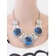 Occident Hyperbolic Retro New Colored stones Hot Sale Necklace