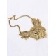 Occident Exotic Metallic flower pattern Hot Sale Necklace