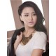 Occident Exotic Metallic flower pattern Hot Sale Necklace