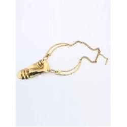 Occident Hyperbolic Punk Mask Personality Hot Sale Necklace