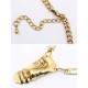 Occident Hyperbolic Punk Mask Personality Hot Sale Necklace