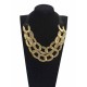 Occident Hyperbolic Metallic Hollow Personality Hot Sale Necklace