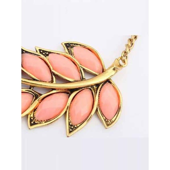Occident New Bohemia Tree leaf Hot Sale Necklace
