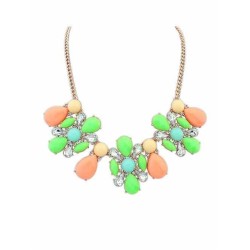 Occident Street shooting Collision color Exquisite Simple Hot Sale Necklace