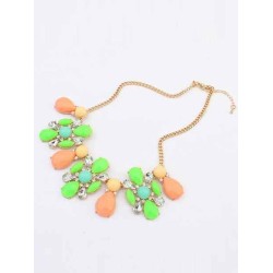 Occident Street shooting Collision color Exquisite Simple Hot Sale Necklace