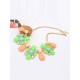 Occident Street shooting Collision color Exquisite Simple Hot Sale Necklace