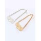 Occident Trendy Punk Stylish Round Plate Hot Sale Necklace