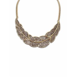 Occident Foreign Orders Simple Hollow Tree Leaf Hot Sale Necklace