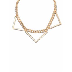 Occident Hyperbolic Punk Triangle Geometry Hot Sale Necklace