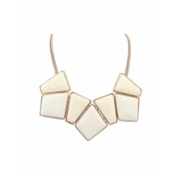 Occident Geometry Blocks All-match Hot Sale Necklace