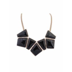 Occident Geometry Blocks All-match Hot Sale Necklace