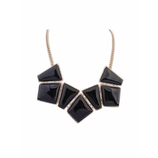 Occident Geometry Blocks All-match Hot Sale Necklace