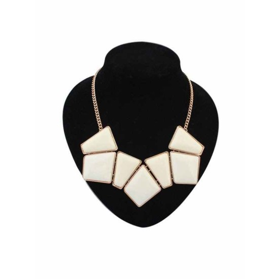 Occident Geometry Blocks All-match Hot Sale Necklace