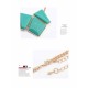 Occident Geometry Blocks All-match Hot Sale Necklace