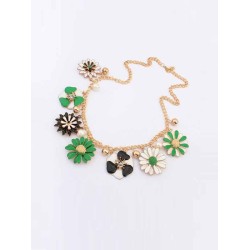 Occident Celebutante Luxurious Flowers Daisy Hot Sale Necklace