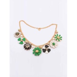 Occident Celebutante Luxurious Flowers Daisy Hot Sale Necklace