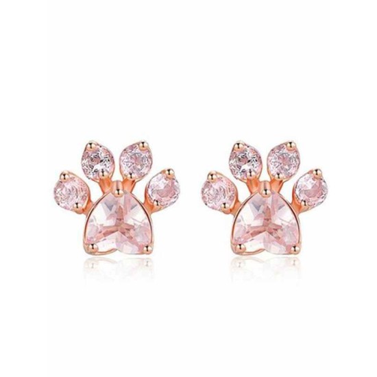 Brilliant Alloy With Zircon Earrings For Women