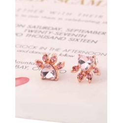 Brilliant Alloy With Zircon Earrings For Women