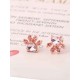 Brilliant Alloy With Zircon Earrings For Women