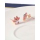 Brilliant Alloy With Zircon Earrings For Women