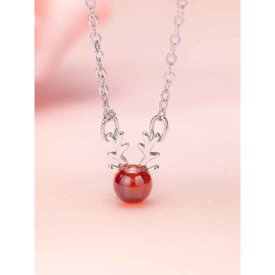 Unique Copper With Antler Necklaces For Ladies
